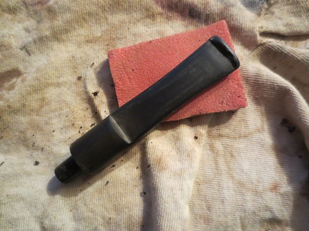 Figure 9 Underside finished with the majority of the shaping. Now a lot of fine tuning needed to be done.