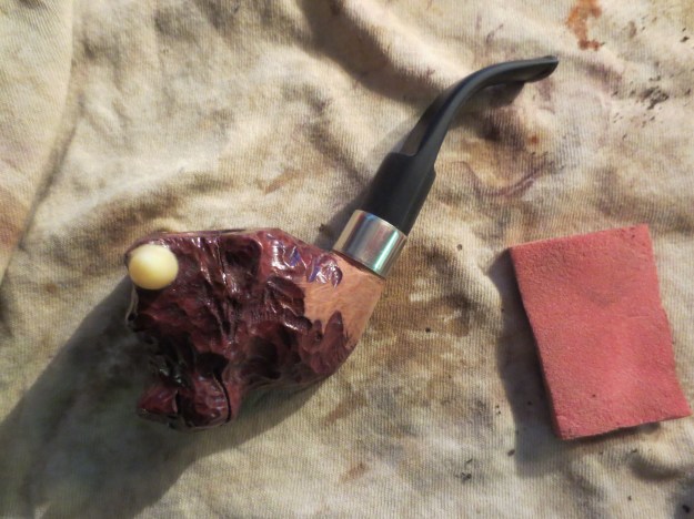 Figure 16 Shank preparation for staining.