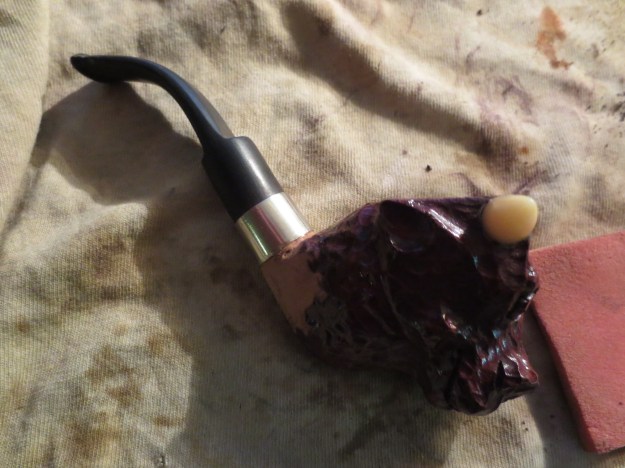 Figure 17 Shank preparation for staining.