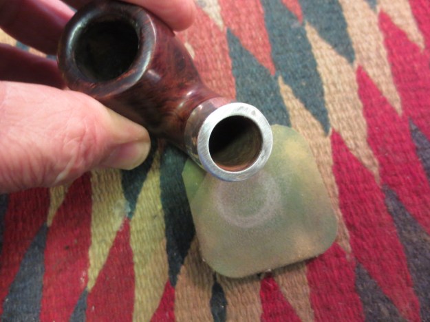 Photo 10 Sanding the flattened surface with micromesh sanding pads