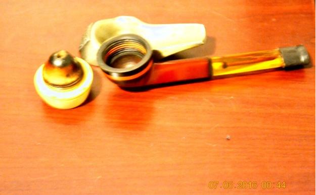 Redmanol art deco style socket bulldog 