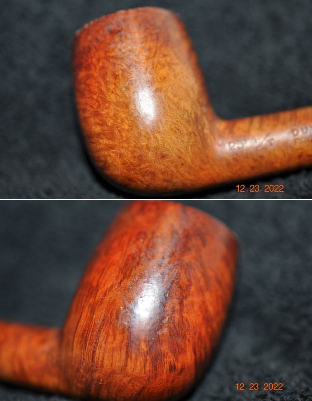 Cleaning up a 1968 Dunhill Root Briar 251 F/T Made in England 8